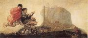 Francisco Goya Fantastic Vision or Asmodea France oil painting artist